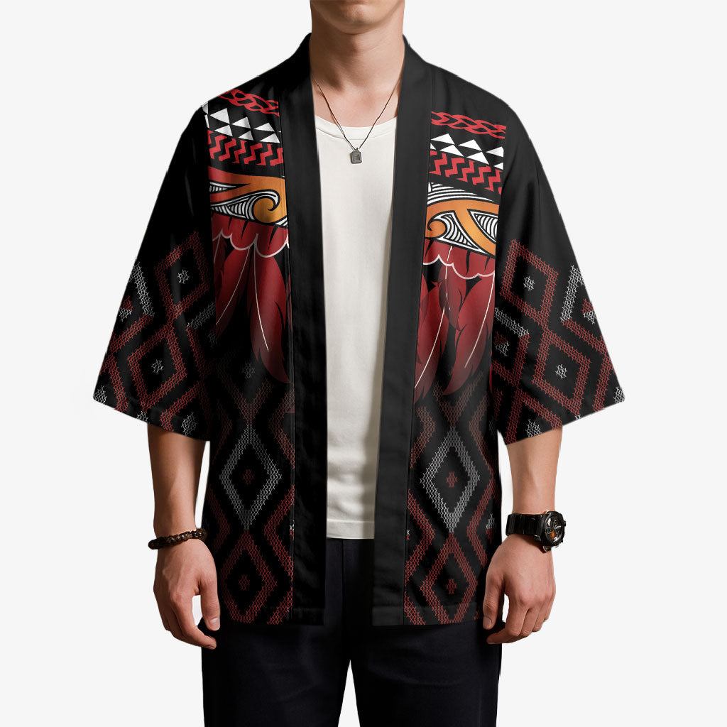 Aotearoa Maori Ngapuhi Iwi Kimono Korowai Tukutuku Kaokao Motifs