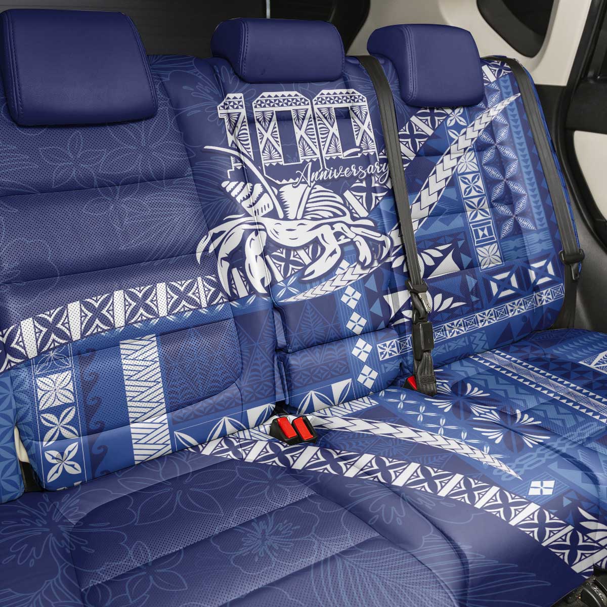 Queen Salote College 100th Anniversary Back Car Seat Cover QSC Royal Girls - Polynesian Pride