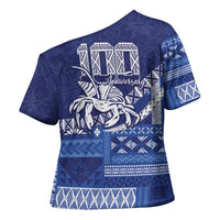 Queen Salote College 100th Anniversary Cross Shoulder Shirt QSC Royal Girls - Polynesian Pride