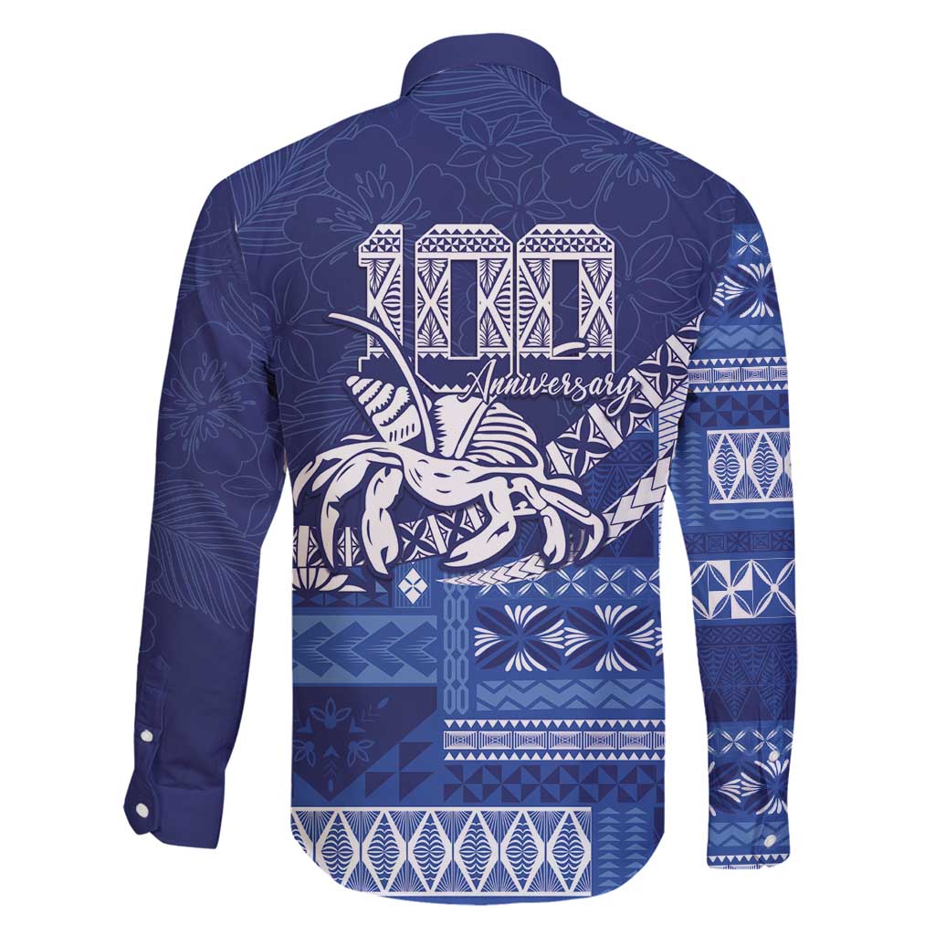 Queen Salote College 100th Anniversary Family Matching Tank Maxi Dress and Hawaiian Shirt QSC Royal Girls - Polynesian Pride