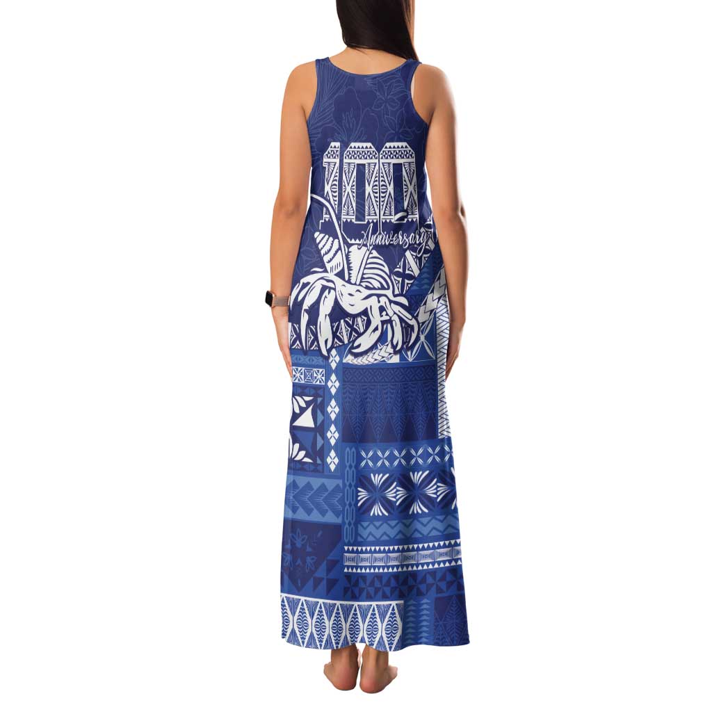 Queen Salote College 100th Anniversary Family Matching Tank Maxi Dress and Hawaiian Shirt QSC Royal Girls - Polynesian Pride