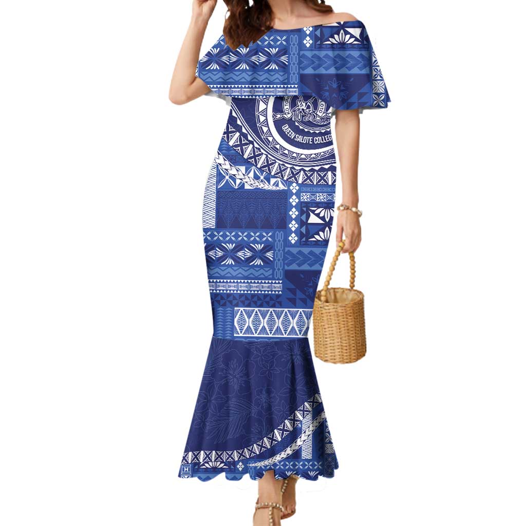 Queen Salote College 100th Anniversary Mermaid Dress QSC Royal Girls - Polynesian Pride