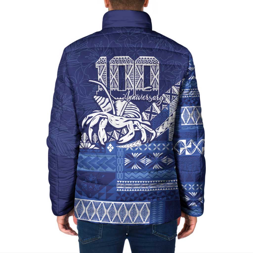 Queen Salote College 100th Anniversary Padded Jacket QSC Royal Girls - Polynesian Pride
