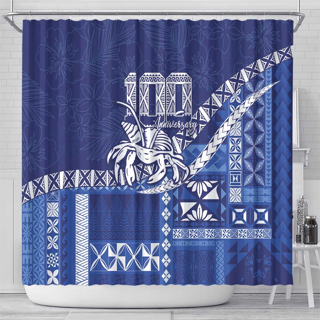 Queen Salote College 100th Anniversary Shower Curtain QSC Royal Girls - Polynesian Pride