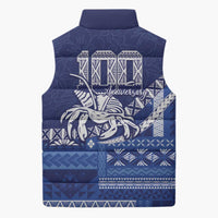 Queen Salote College 100th Anniversary Sleeveless Puffer Jacket QSC Royal Girls - Polynesian Pride