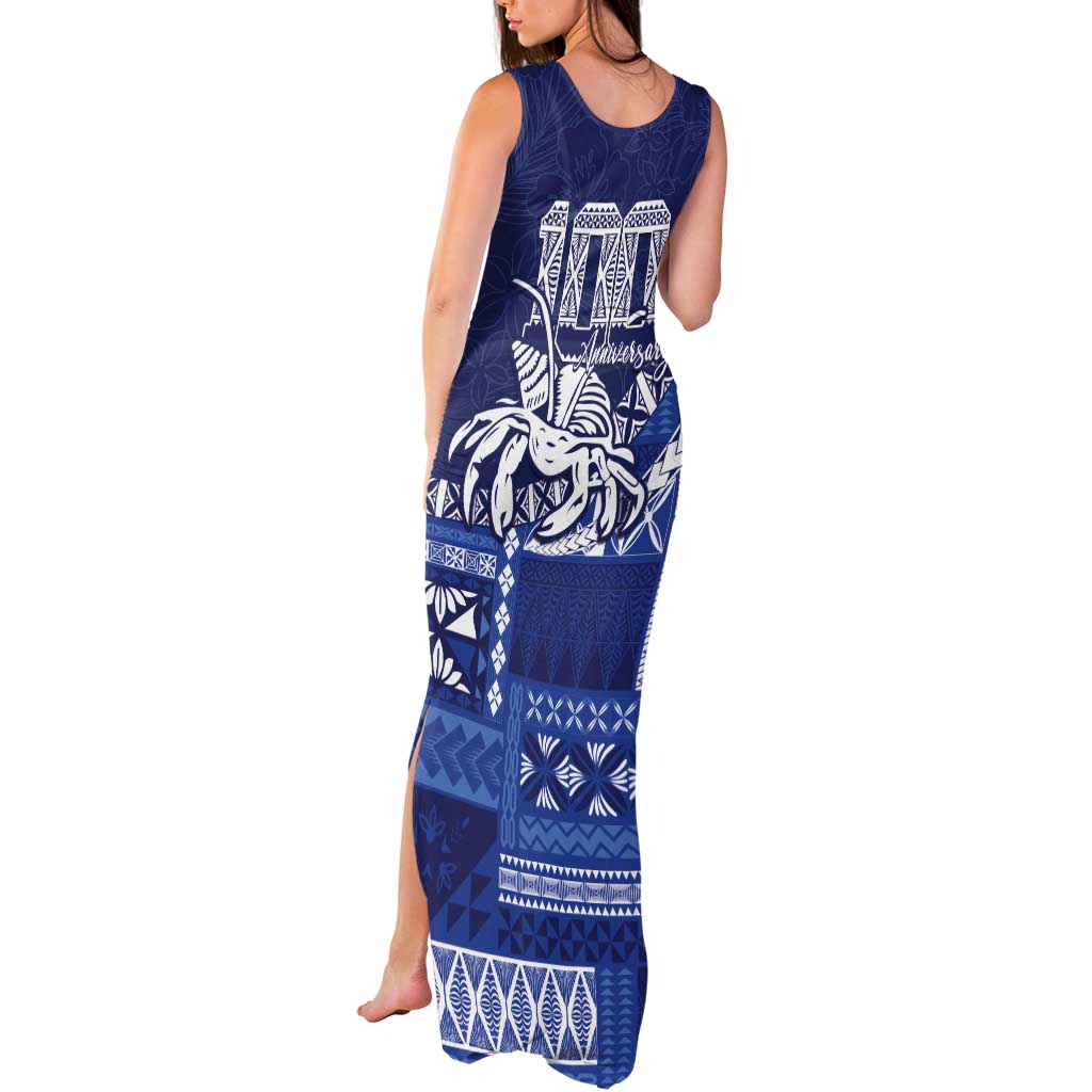 Queen Salote College 100th Anniversary Tank Maxi Dress QSC Royal Girls - Polynesian Pride