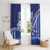 Queen Salote College 100th Anniversary Window Curtain QSC Royal Girls - Polynesian Pride