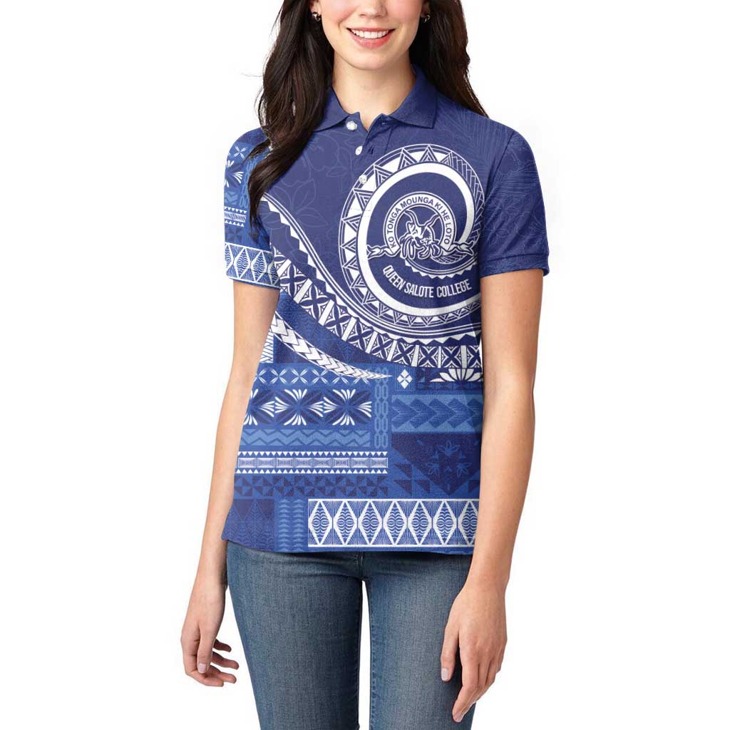 Queen Salote College 100th Anniversary Women Polo Shirt QSC Royal Girls - Polynesian Pride
