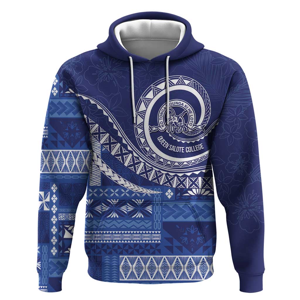 Queen Salote College 100th Anniversary Zip Hoodie QSC Royal Girls - Polynesian Pride