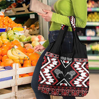 Personalised Taniko Motifs Aotearoa Grocery Bag Waitangi Kowhaiwhai Kiwi