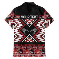 Personalised Taniko Motifs Aotearoa Hawaiian Shirt Waitangi Kowhaiwhai Kiwi LT7 - Polynesian Pride