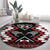 Personalised Taniko Motifs Aotearoa Round Carpet Waitangi Kowhaiwhai Kiwi