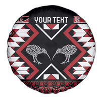 Personalised Taniko Motifs Aotearoa Spare Tire Cover Waitangi Kowhaiwhai Kiwi LT7 - Polynesian Pride