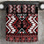 Personalised Aotearoa Waitangi Bedding Set Taniko Motifs - Mania Gecko