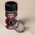 Personalised Aotearoa Waitangi 4 in 1 Can Cooler Tumbler Taniko Motifs - Mania Gecko