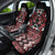 Personalised Aotearoa Waitangi Car Seat Cover Taniko Motifs - Mania Gecko