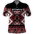 Personalised Aotearoa Waitangi Polo Shirt Taniko Motifs - Mania Gecko