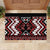 Personalised Aotearoa Waitangi Rubber Doormat Taniko Motifs - Mania Gecko