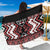 Personalised Aotearoa Waitangi Sarong Taniko Motifs - Mania Gecko