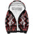 Personalised Aotearoa Waitangi Sherpa Hoodie Taniko Motifs - Mania Gecko