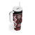 Personalised Aotearoa Waitangi Tumbler With Handle Taniko Motifs - Mania Gecko