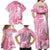 Personalised Hawaii Wahine Family Matching Off Shoulder Maxi Dress and Hawaiian Shirt Women's Day Maui Lokelani Roses LT7 - Polynesian Pride