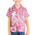 Personalised Hawaii Wahine Family Matching Puletasi and Hawaiian Shirt Women's Day Maui Lokelani Roses LT7 Son's Shirt Pink - Polynesian Pride