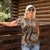 Personalized Tonga Ngatu Women Polo Shirt Vintage Brown Manulua Motifs