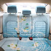 Guam Fishhook Mix Guasali Flowers Back Car Seat Cover Dreaming Turquoise LT7 - Polynesian Pride