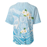 Guam Fishhook Mix Guasali Flowers Baseball Jersey Dreaming Turquoise LT7 - Polynesian Pride