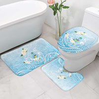 Guam Fishhook Mix Guasali Flowers Bathroom Set Dreaming Turquoise LT7 - Polynesian Pride