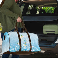 Guam Fishhook Mix Guasali Flowers Travel Bag Dreaming Turquoise