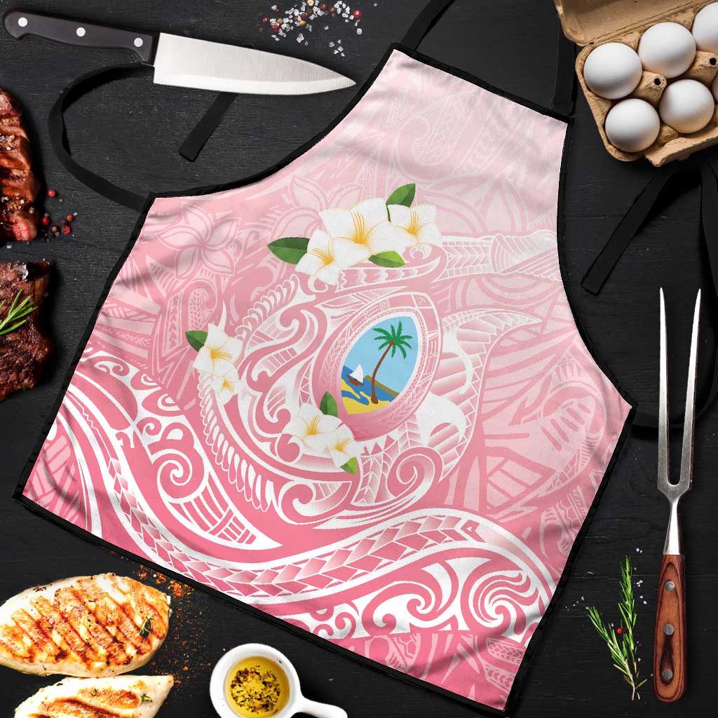 Guam Fishhook Mix Guasali Flowers Apron Dreaming Coral LT7 Pink - Polynesian Pride