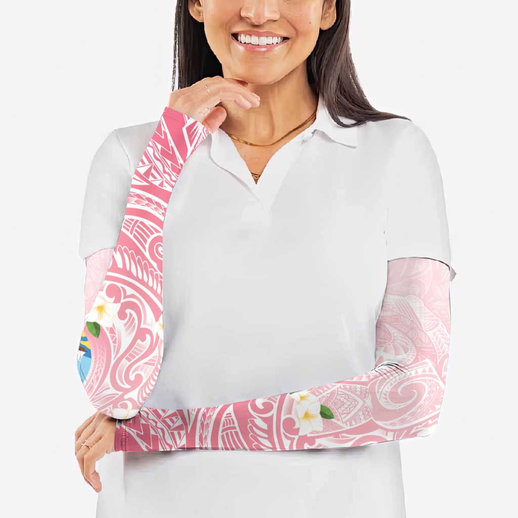 Guam Fishhook Mix Guasali Flowers Arm Sleeves Dreaming Coral