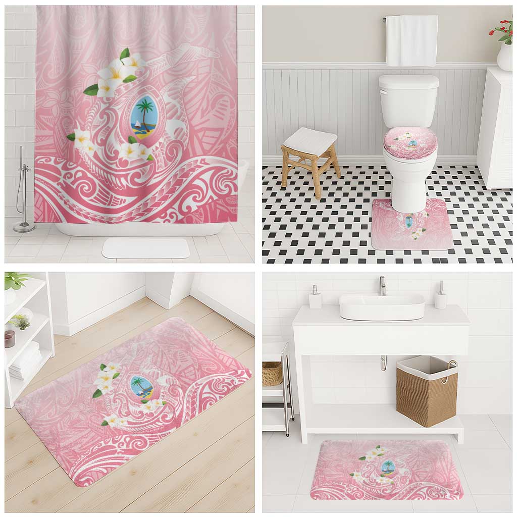 Guam Fishhook Mix Guasali Flowers Bathroom Set Dreaming Coral