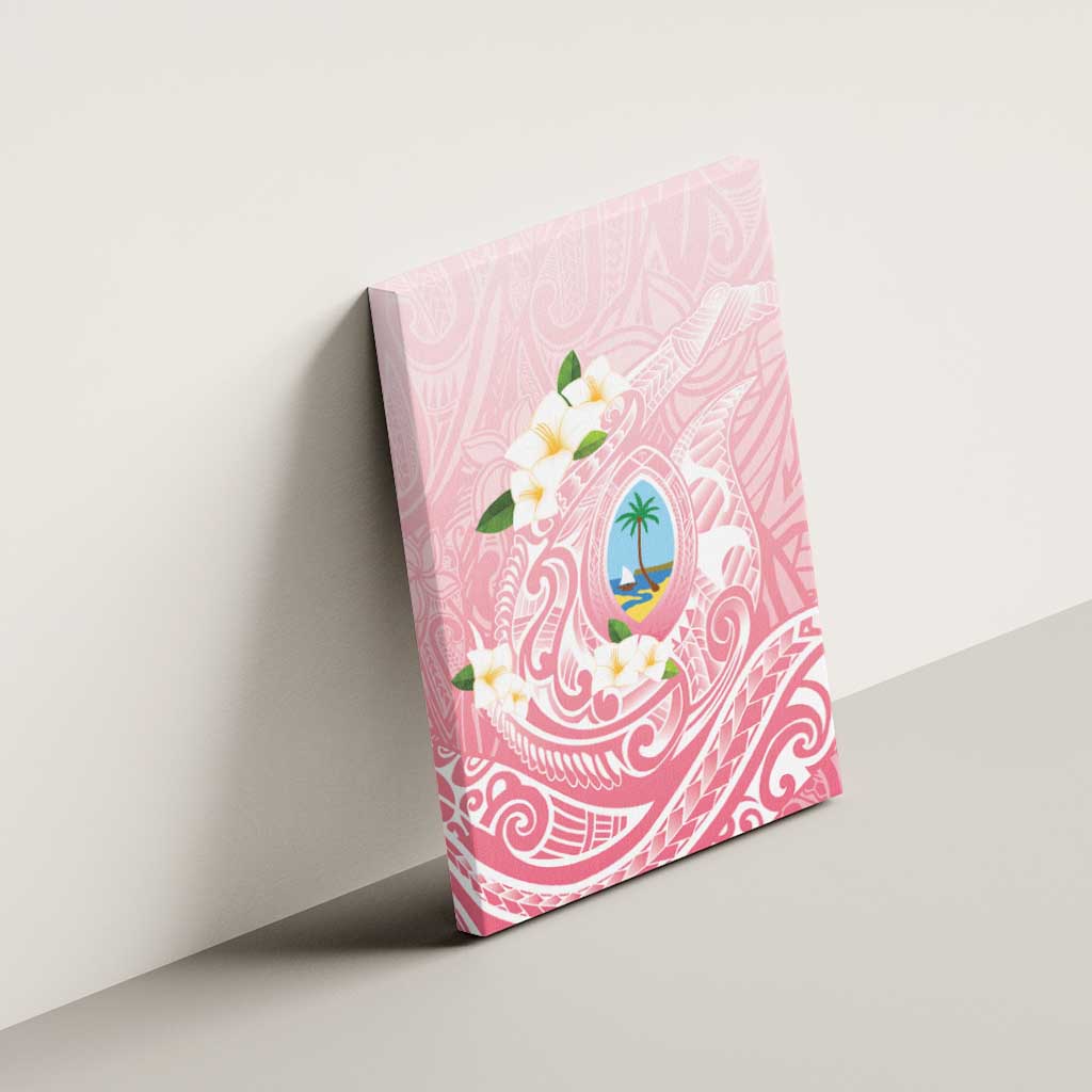 Guam Fishhook Mix Guasali Flowers Canvas Wall Art Dreaming Coral LT7 - Polynesian Pride
