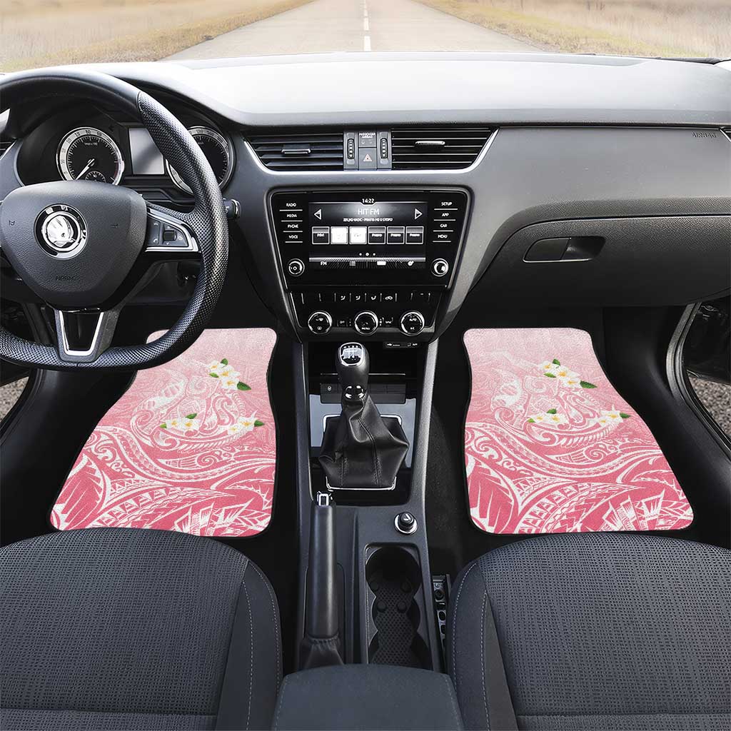Guam Fishhook Mix Guasali Flowers Car Mats Dreaming Coral