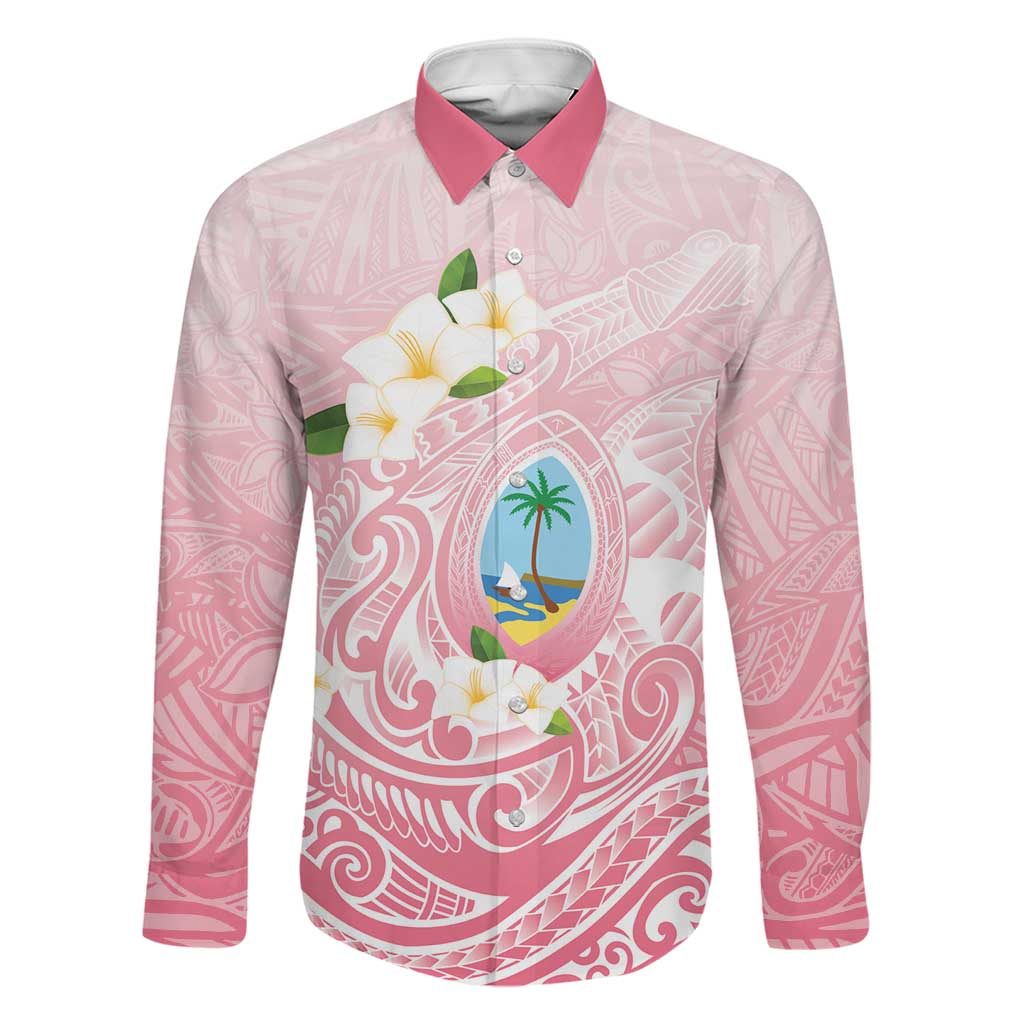 Guam Fishhook Mix Guasali Flowers Family Matching Off The Shoulder Long Sleeve Dress and Hawaiian Shirt Dreaming Coral