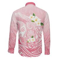 Guam Fishhook Mix Guasali Flowers Family Matching Off The Shoulder Long Sleeve Dress and Hawaiian Shirt Dreaming Coral