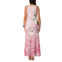 Guam Fishhook Mix Guasali Flowers Family Matching Tank Maxi Dress and Hawaiian Shirt Dreaming Coral