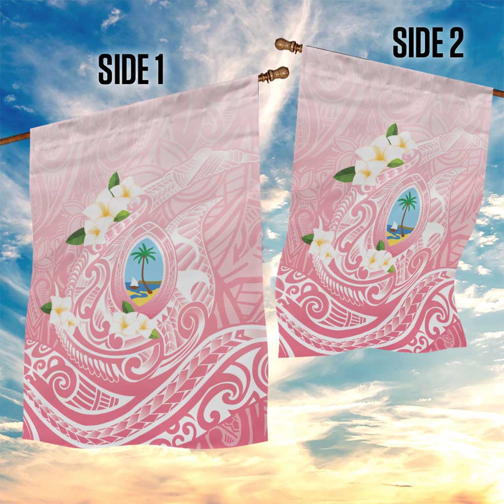 Guam Fishhook Mix Guasali Flowers Garden Flag Dreaming Coral LT7 - Polynesian Pride