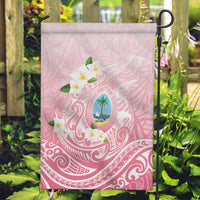 Guam Fishhook Mix Guasali Flowers Garden Flag Dreaming Coral LT7 Garden Flag Pink - Polynesian Pride