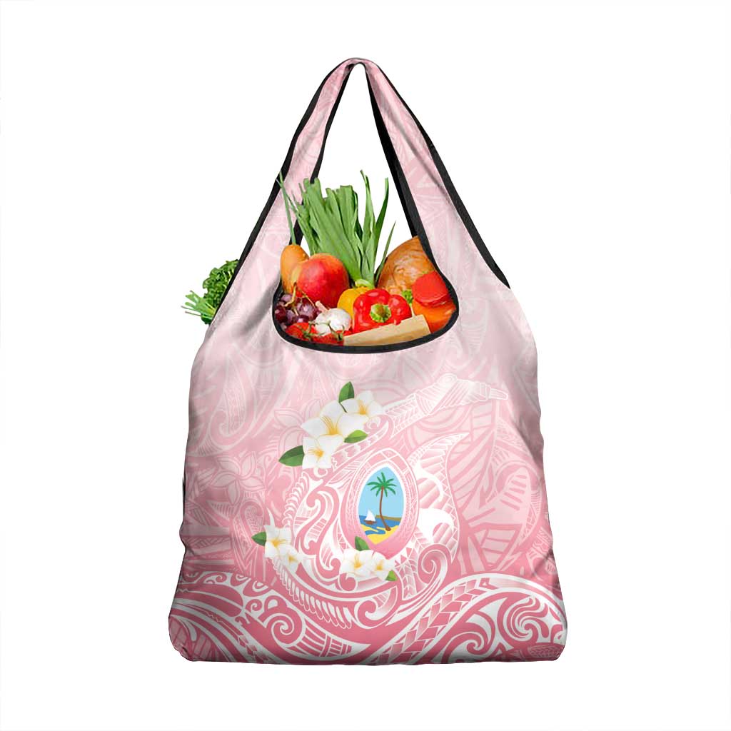 Guam Fishhook Mix Guasali Flowers Grocery Bag Dreaming Coral