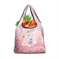 Guam Fishhook Mix Guasali Flowers Grocery Bag Dreaming Coral