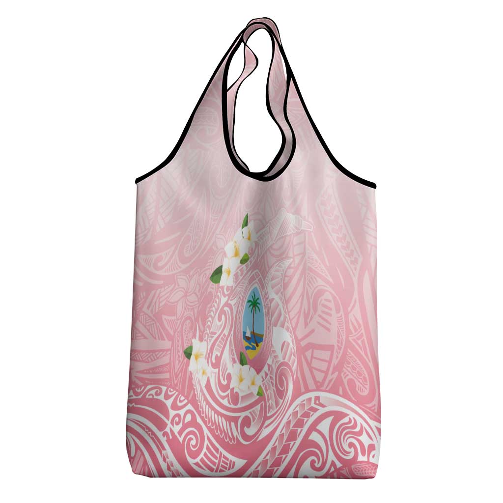 Guam Fishhook Mix Guasali Flowers Grocery Bag Dreaming Coral