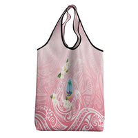 Guam Fishhook Mix Guasali Flowers Grocery Bag Dreaming Coral