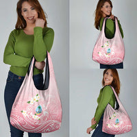 Guam Fishhook Mix Guasali Flowers Grocery Bag Dreaming Coral