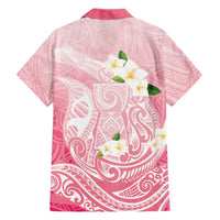 Guam Fishhook Mix Guasali Flowers Hawaiian Shirt Dreaming Coral LT7 - Polynesian Pride