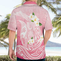 Guam Fishhook Mix Guasali Flowers Hawaiian Shirt Dreaming Coral LT7 - Polynesian Pride