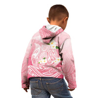 Guam Fishhook Mix Guasali Flowers Kid Hoodie Dreaming Coral LT7 - Polynesian Pride